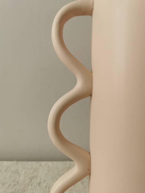 Vase Domy rose - seconde main état neuf