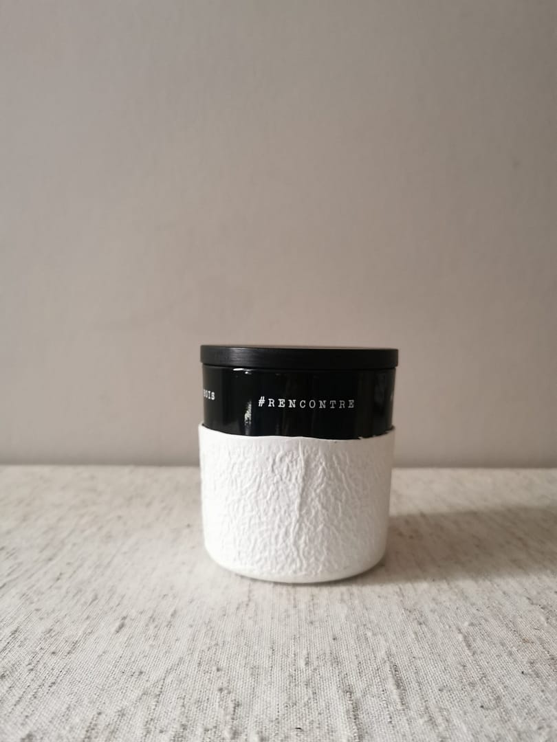 Bougie haut de gamme 100% soja – Feu de Bois - Récipient réutilisable – Image 7