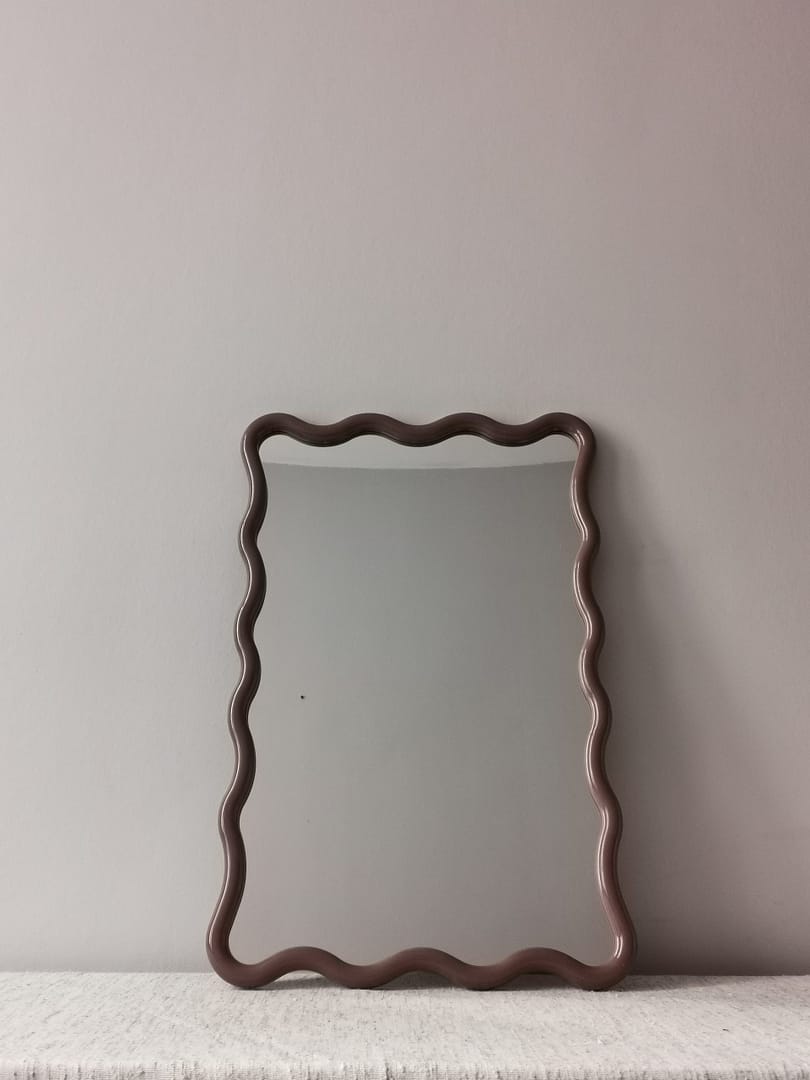 Miroir Zoé marron – Image 2