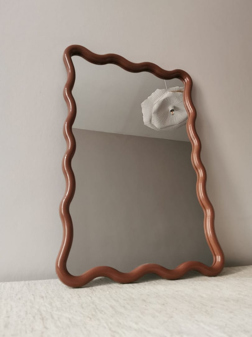 Miroir Zoé marron – Image 5